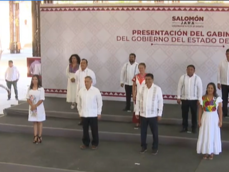 Jara Cruz presenta a los primeros 12 integrantes del gabinete