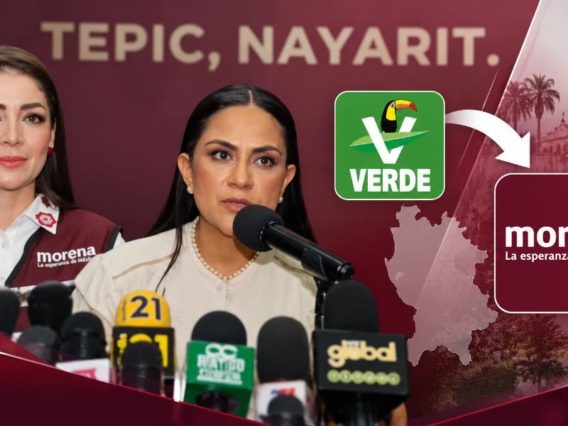 Jasmin Bugarín formaliza su incorporación a Morena en Nayarit