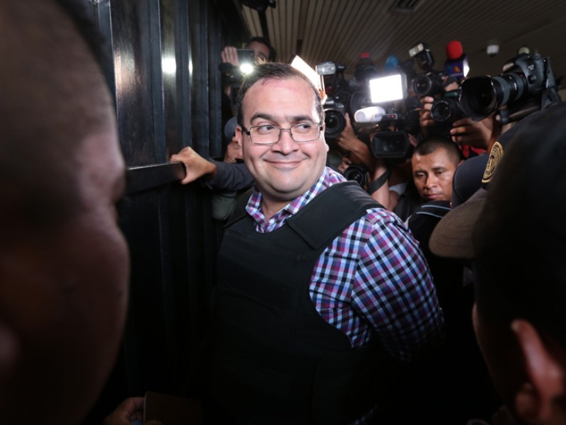 Javier Duarte fue vinculado a proceso por desaparición forzada