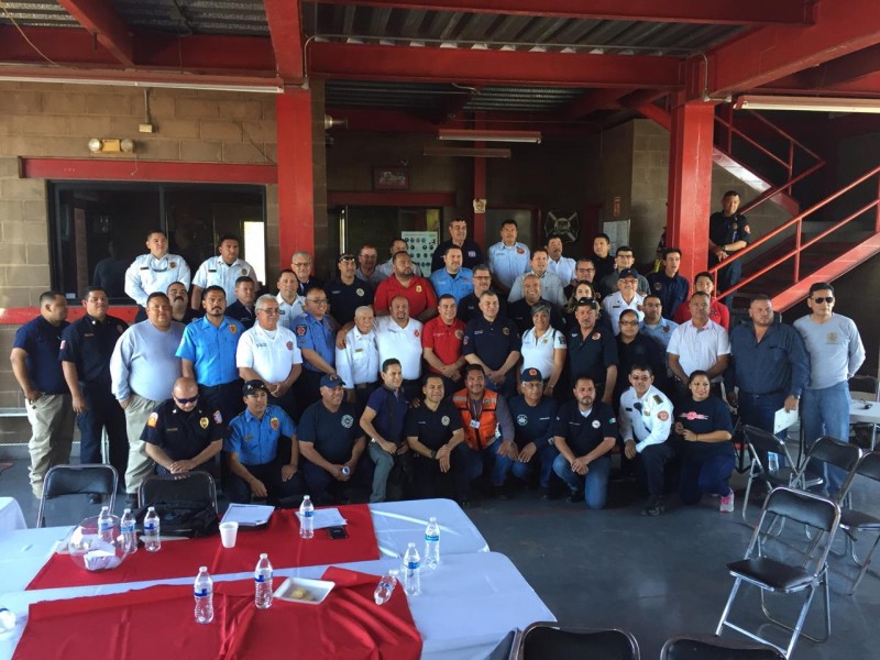 Jefe de Bomberos concluye mandato en Sonora.