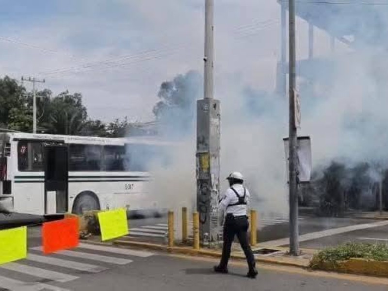 Jesús Romero justifica desalojo de maestros de Telebachilleratos en crucero del ADO