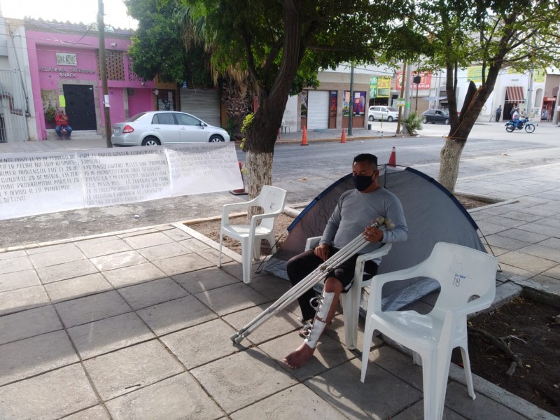 Afectado por cuarentena inicia huelga de hambre