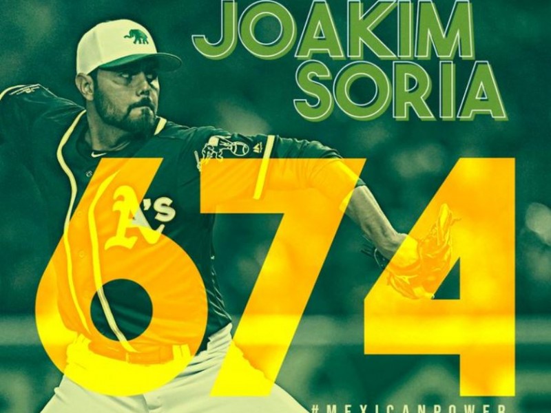 Joakim Soria hace historia en Grandes Ligas