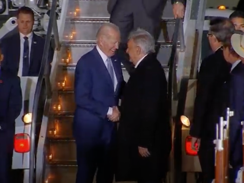 Joe Biden se encuentra en México