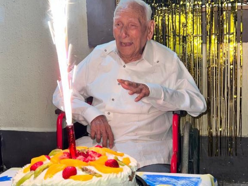 Jorge cumplió 102 años, un siglo lleno de alegrías