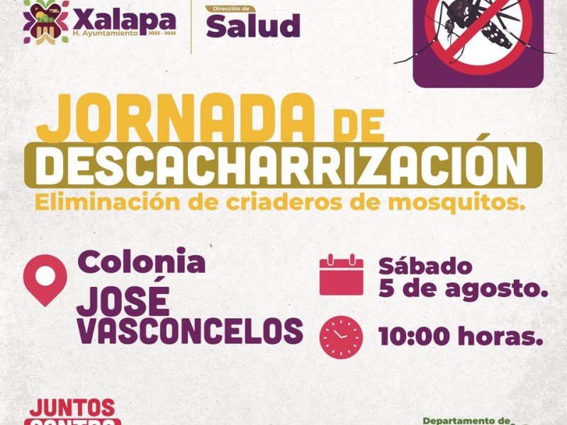 Jornada de descacharrización en Xalapa