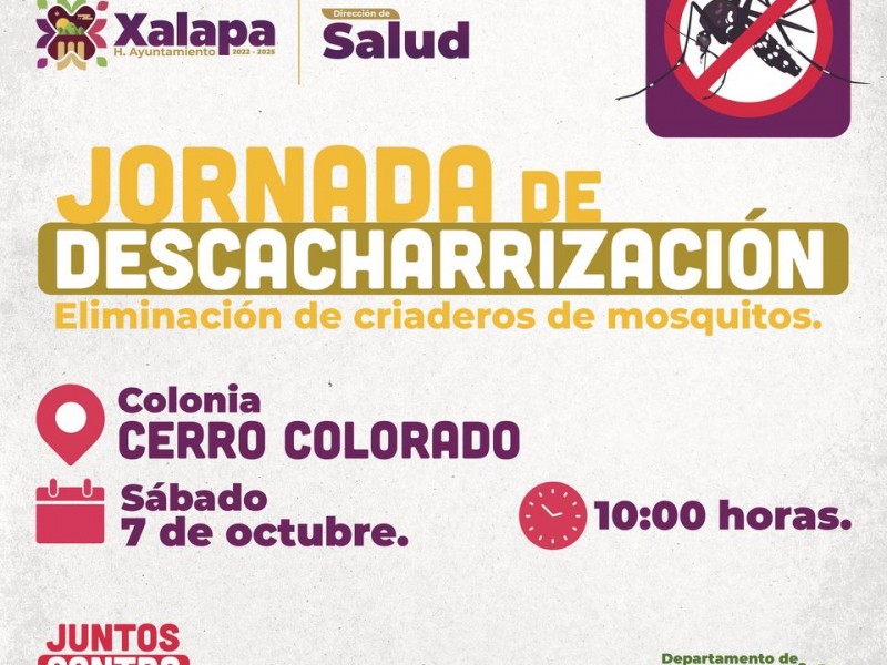 Jornada de descacharrización en Xalapa