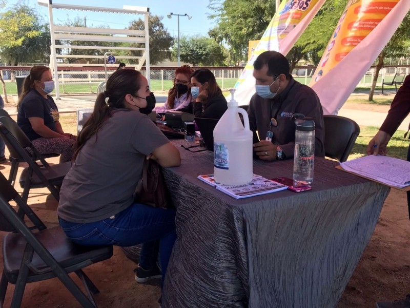 Jornada de descuentos en parque Gabriela Leyva