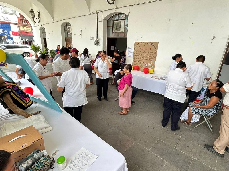 Jornada de salud pública en Santo Domingo Tehuantepec