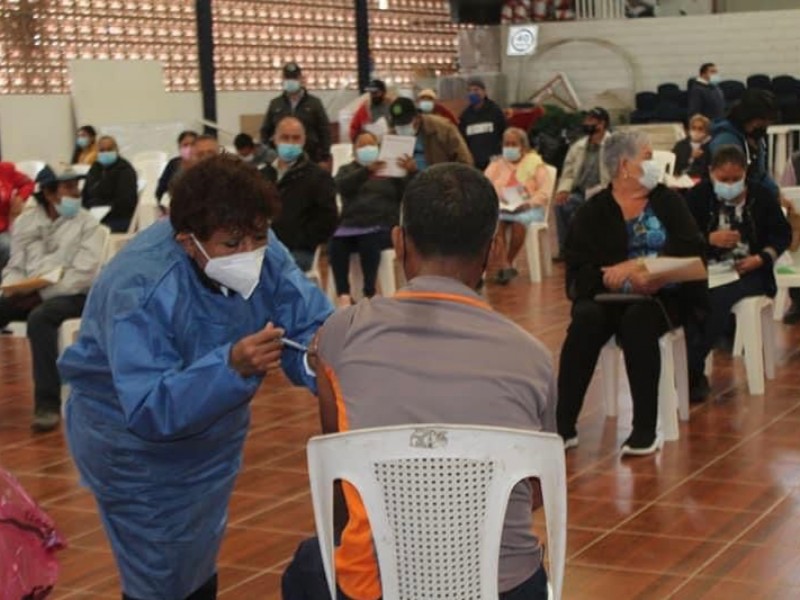 Jornada de vacunación contra el Covid en Tantima