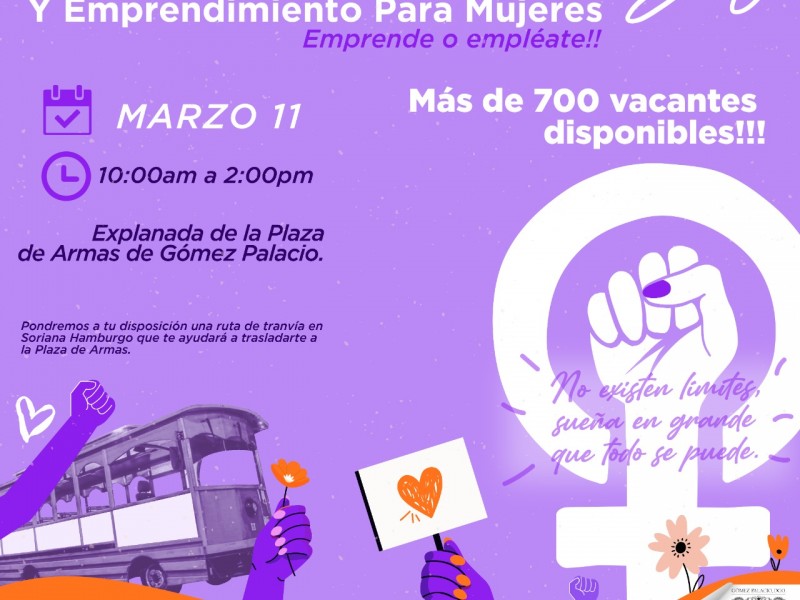 Jornada para mujeres  “Emprende o Empléate”