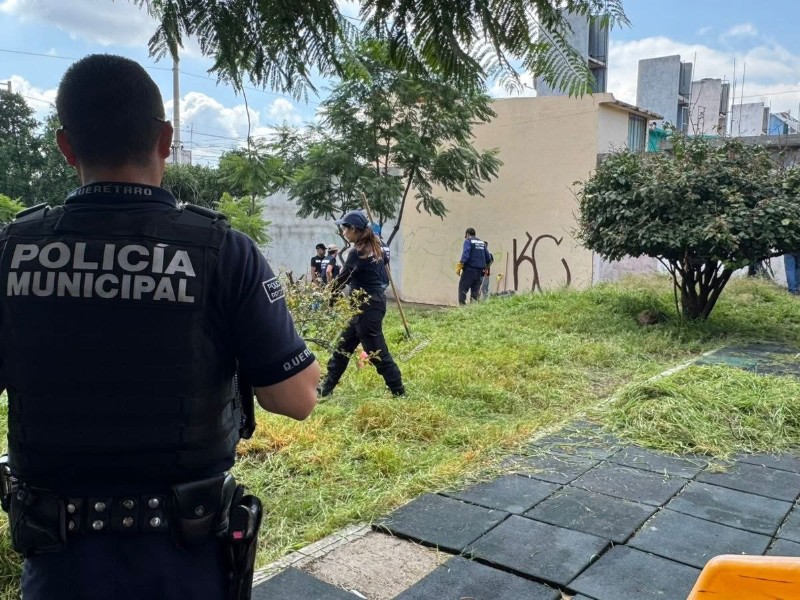 Jornadas de trabajo comunitario llegaron a Colinas del Poniente