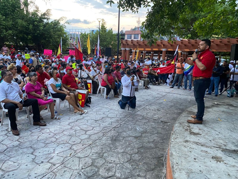 José Medel concluye campaña electoral a la alcaldía de Zihuatanejo