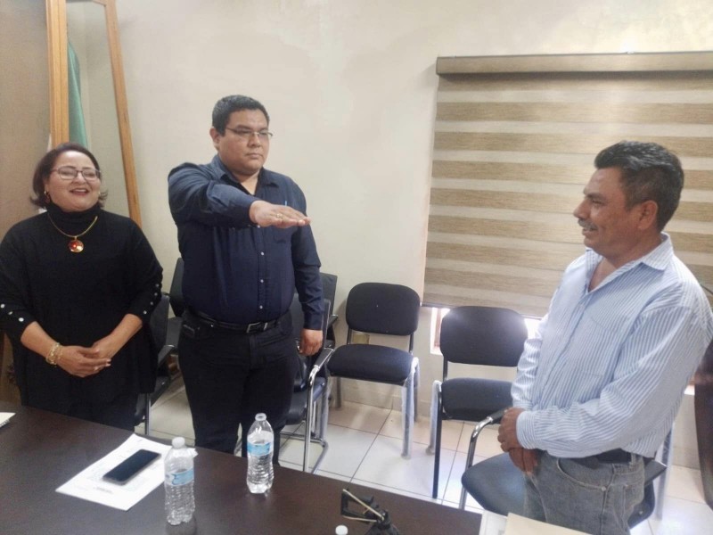 José Rubén Mazón asume como presidente municipal interino en Etchojoa