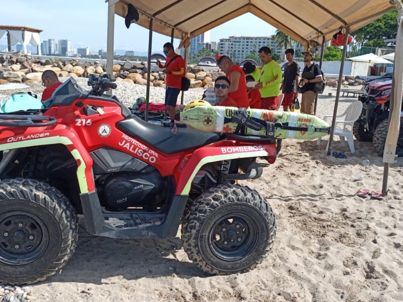 Joven de 19 años murió ahogado en Playa Camarones de Vallarta