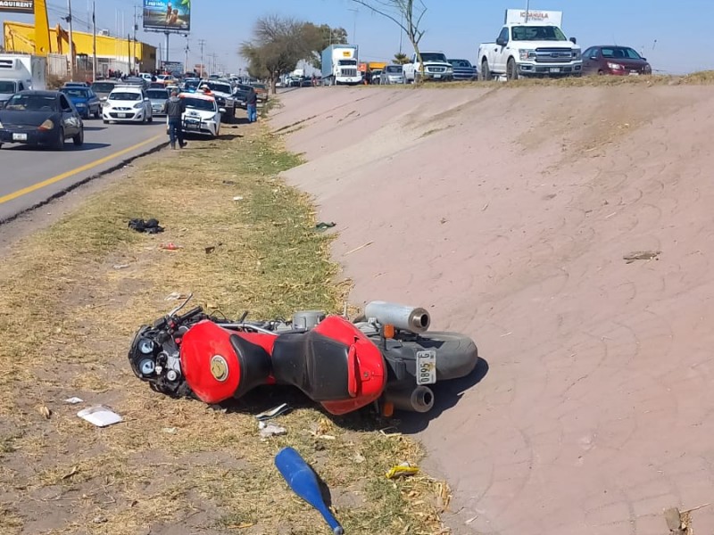 Fallecen dos personas en choque de motocicleta deportiva en Torreón