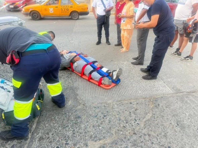 Joven motociclista resulta lesionado tras choque en cruce de Salina ...