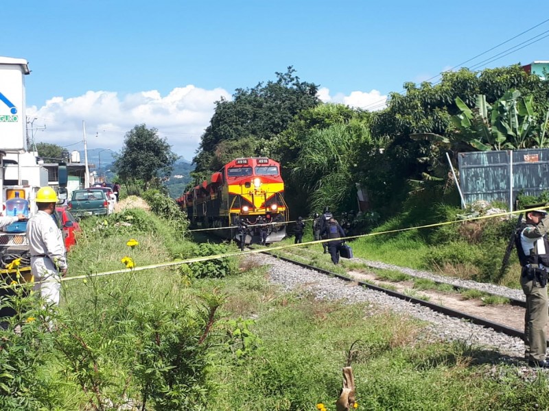 Joven pierde la pierna tras ser arrollado por el tren