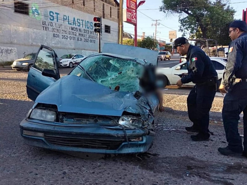 Joven pierde la vida en aparatoso accidente