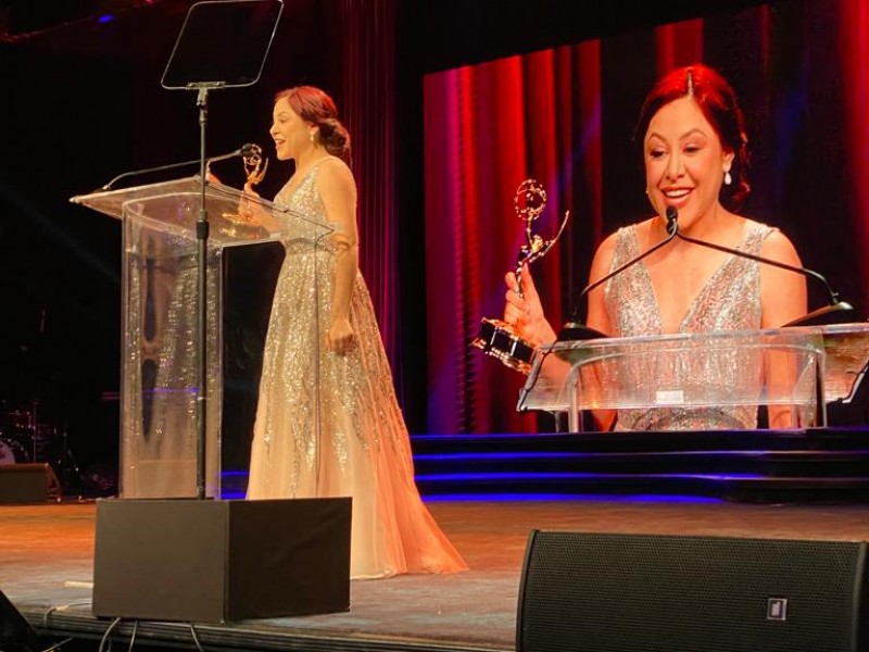 Joven sonorense es galardonada con Emmys en Nueva York