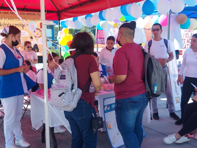 Jóvenes mujeres las más interesadas en la planificación familiar