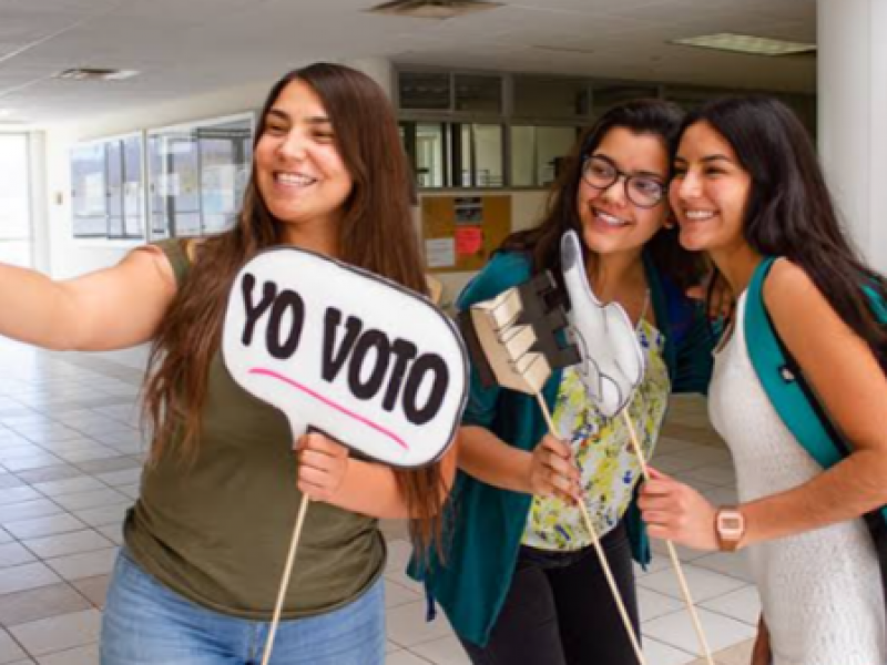 Jóvenes se dicen listos para emitir su voto