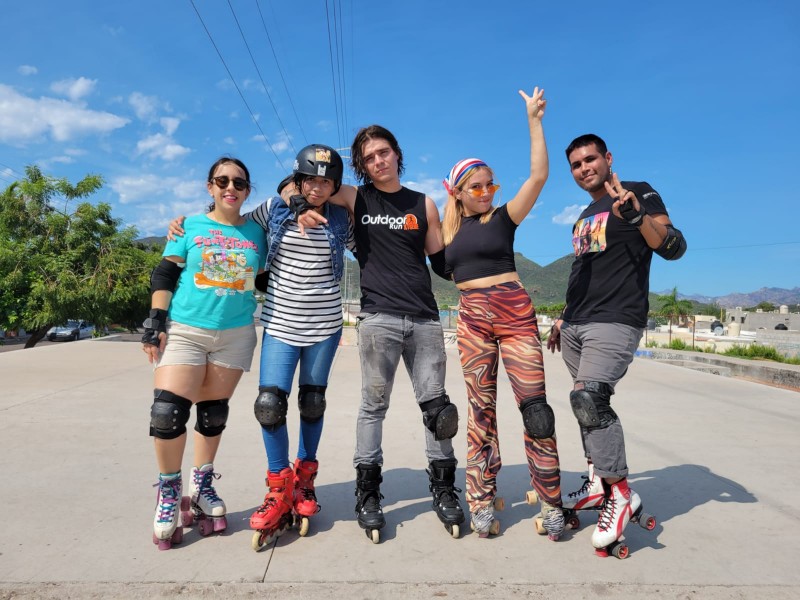 Jóvenes solicitan más espacios para patinaje sobre ruedas