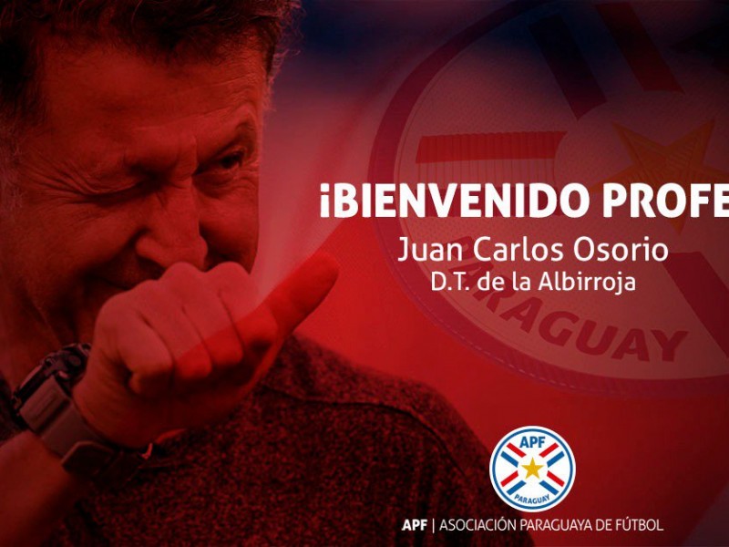 Juan Carlos Osorio presentado con Paraguay