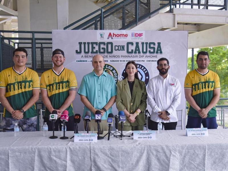 Juego con causa Cañeros vs Algodoneros apoyará a niñas, niños y adolescentes