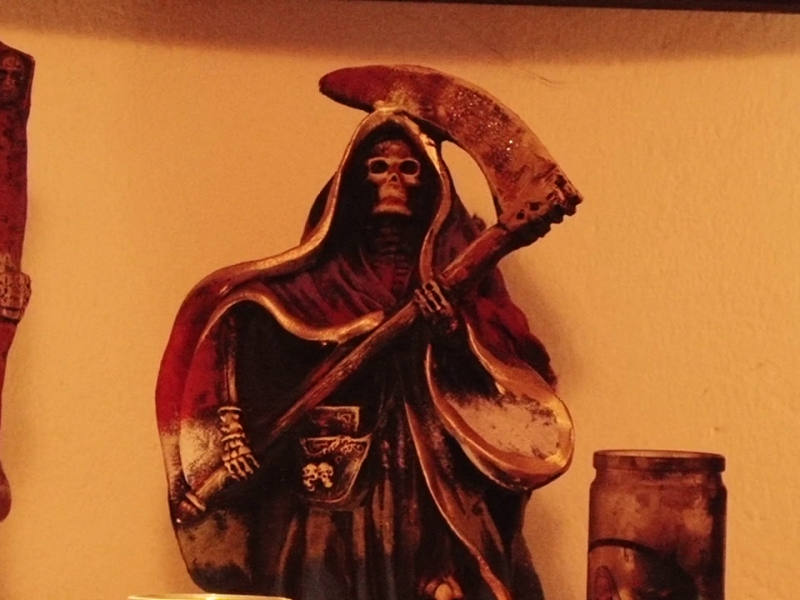 Justa y buena, así ven a la Santa Muerte