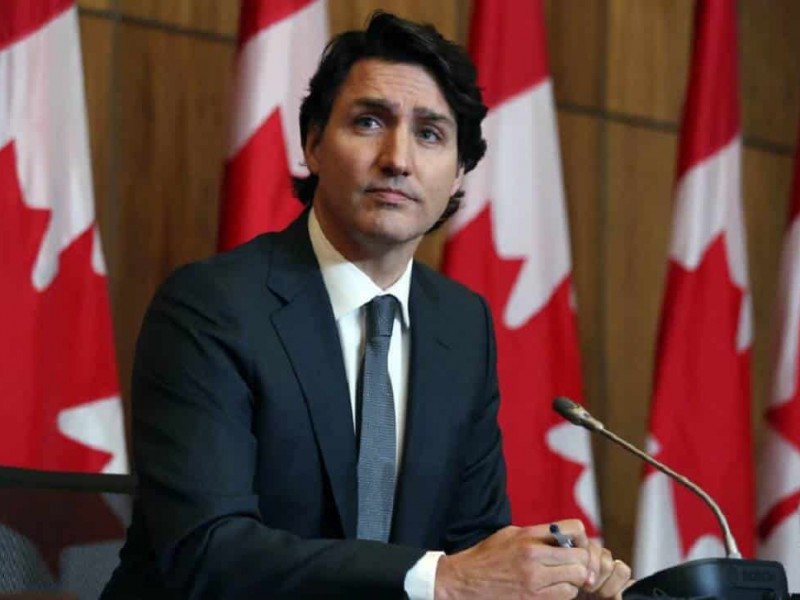 Justin Trudeau da positivo a Covid-19 por segunda vez