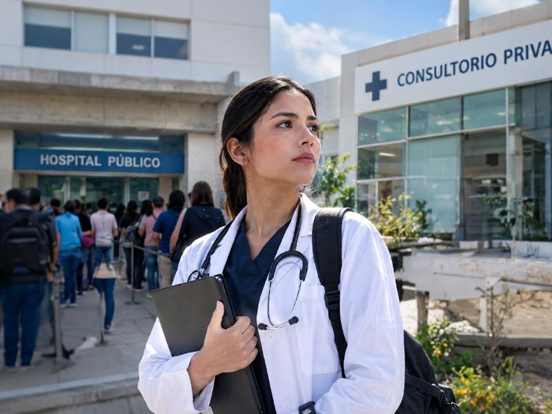 Jóvenes médicos denuncian carencias, sobrecarga laboral y falta de condiciones dignas hospitalarias