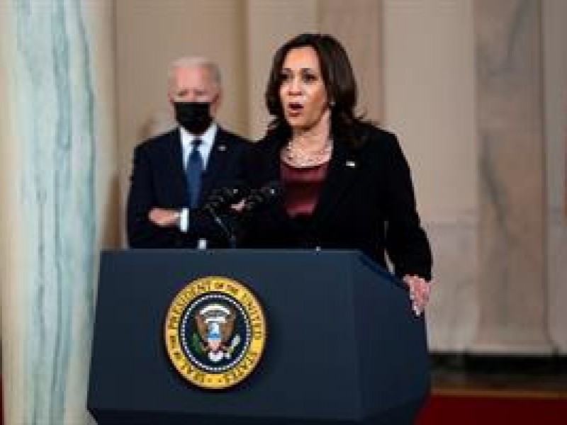 Kamala Harris, se reunirá de manera virtual con AMLO