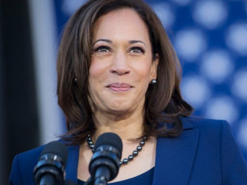 Kamala Harris, primer vicepresidenta de EU