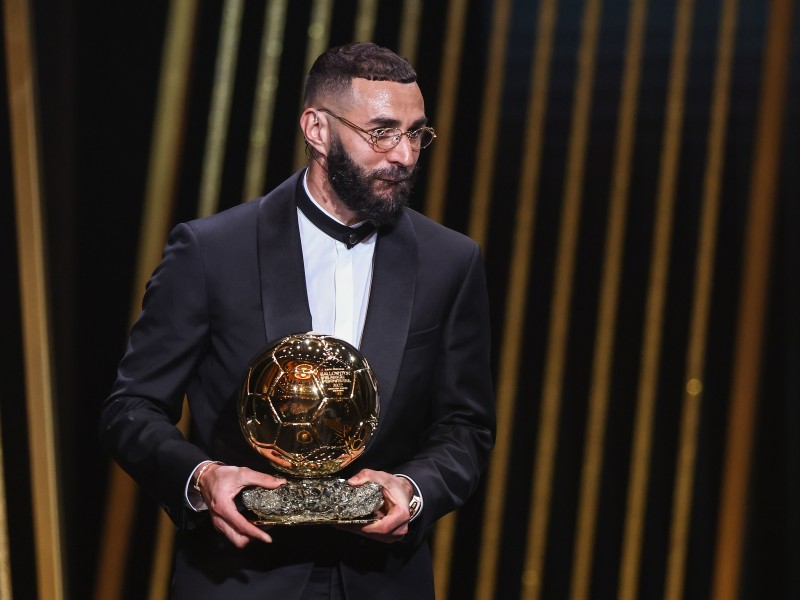 Karim Benzema ganó el Balón de Oro