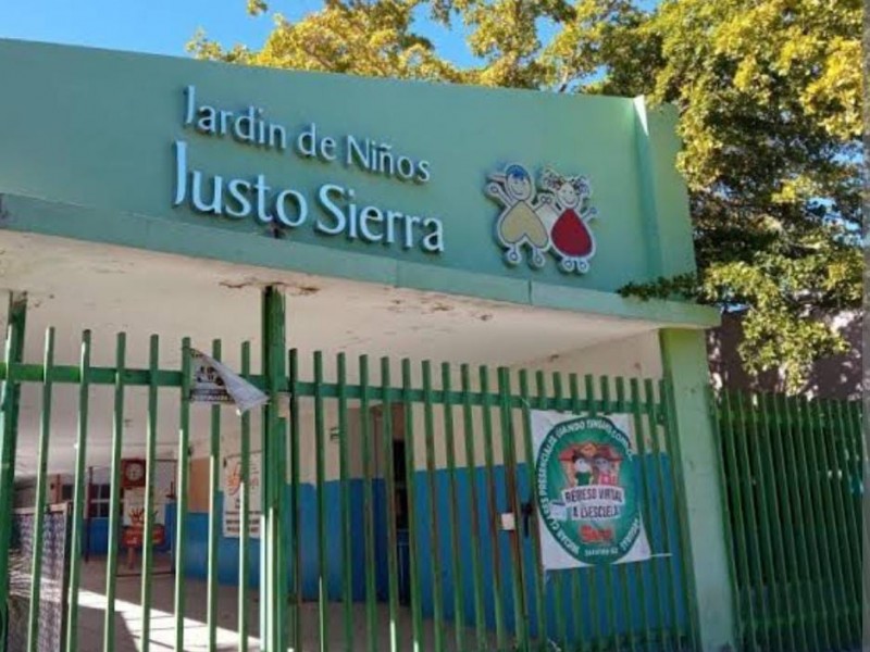 Kínder Justo Sierra regresa clases presenciales la próxima semana