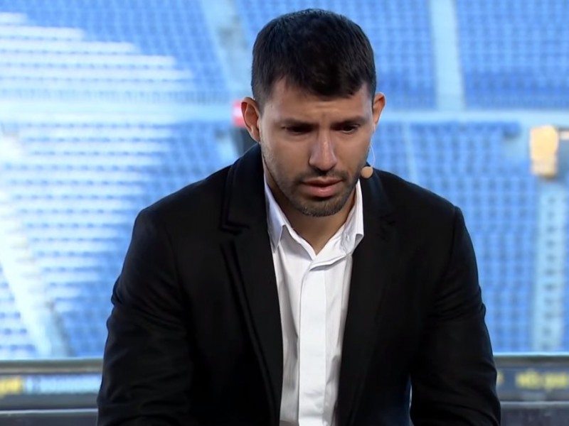 Kun Agüero anunció su retiro de las canchas