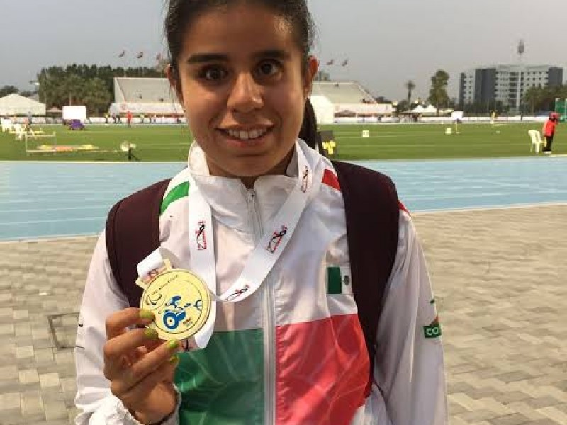 La atleta Daniela Velasco un ejemplo de vida