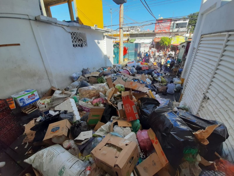 La basura, bandera de protestas en Salina Cruz