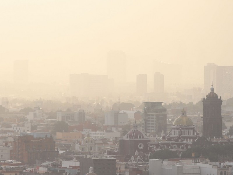La calidad del aire en Puebla es mala