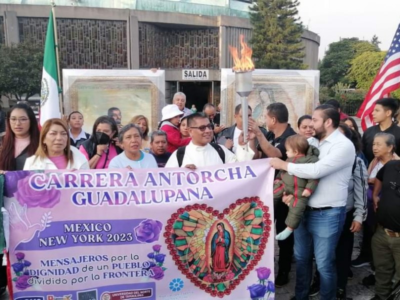 La Carrera Antorcha Guadalupana arrancó este fin de semana