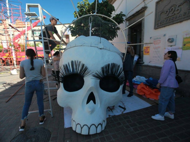 La catrina gigante regresa a Zapotlanejo