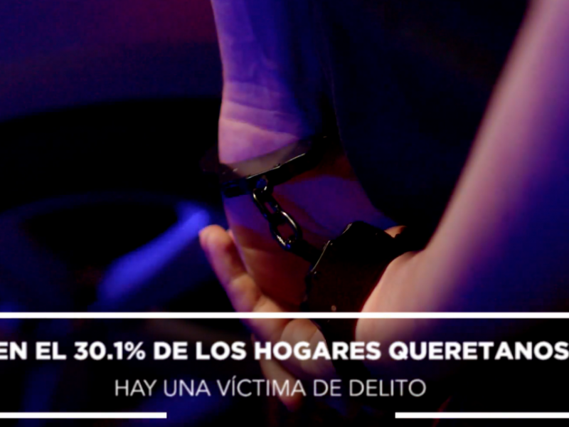 La cifra de delitos en Querétaro es de 92.6%
