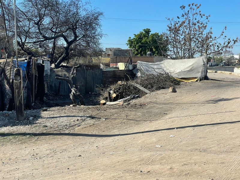 La colonia la Luz aun no se recupera del incendio