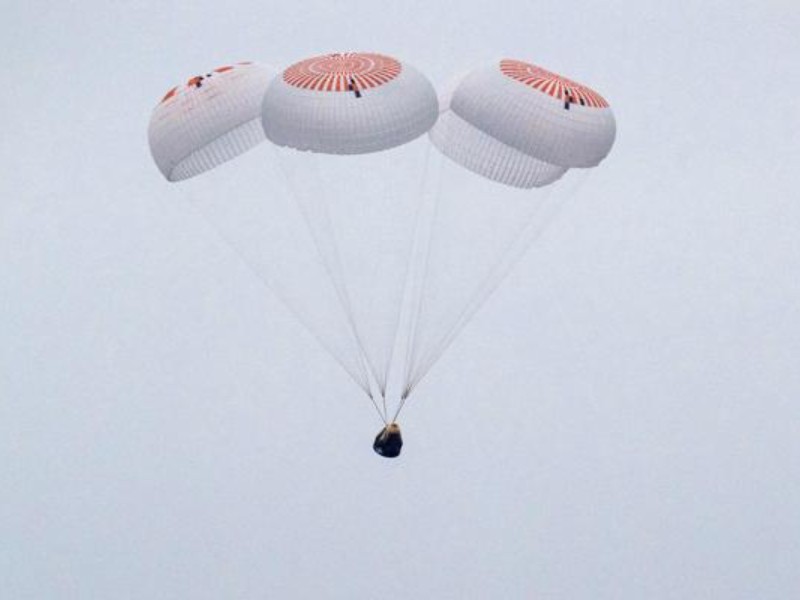 La Crew-10 regresa a la Tierra tras cinco meses en el espacio