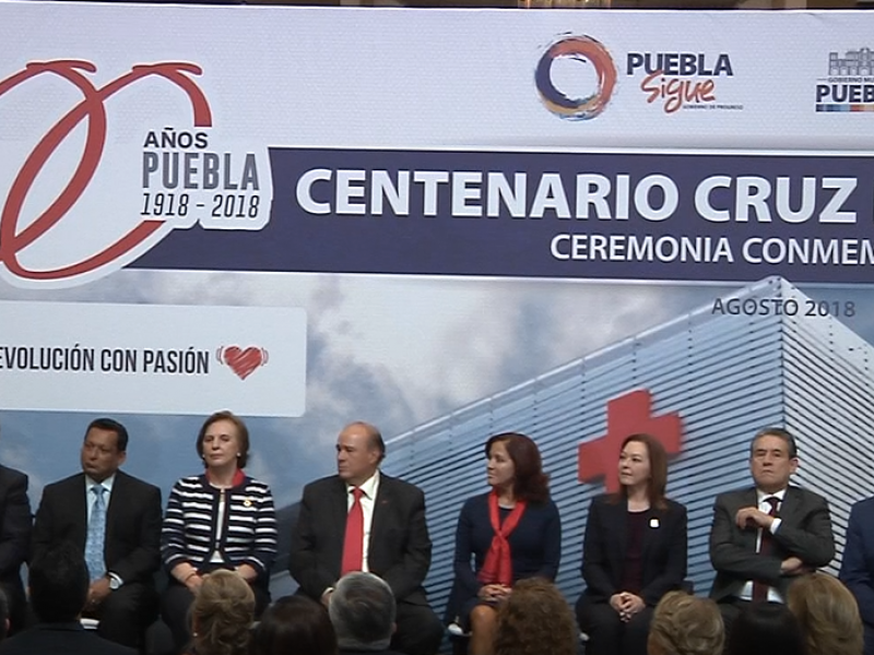 La Cruz Roja Puebla, cumple 100 años