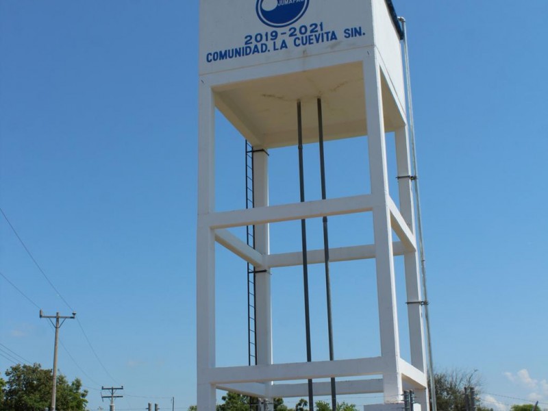 La Cuevita ya tiene sistema de agua y nuevo puente