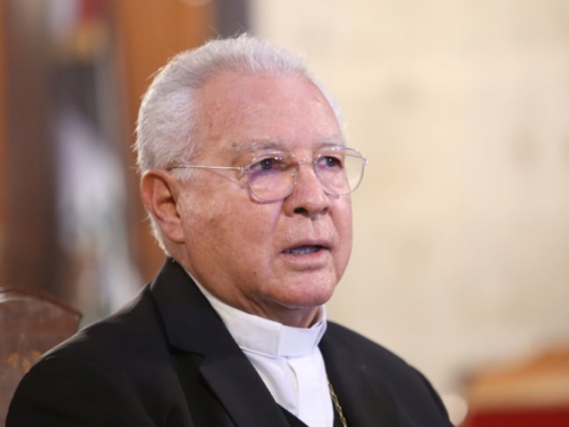 La desesperación hace actuar a los obispos: Cardenal Robles