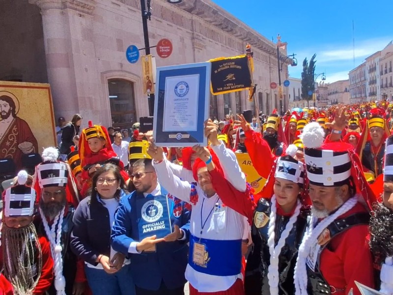 La edición 201 de las Morismas de Bracho rompe Récord Guinness