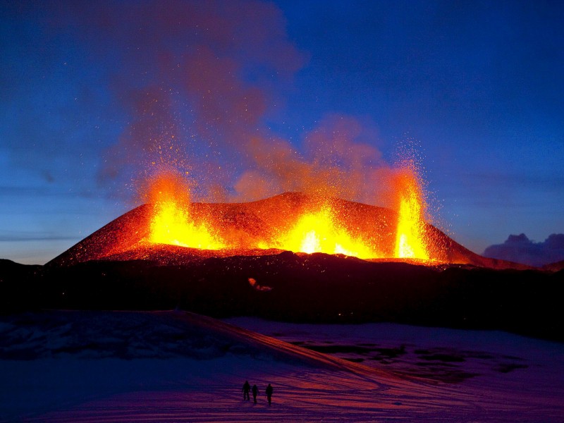 La erupción volcánica es cada vez más probable en Islandia